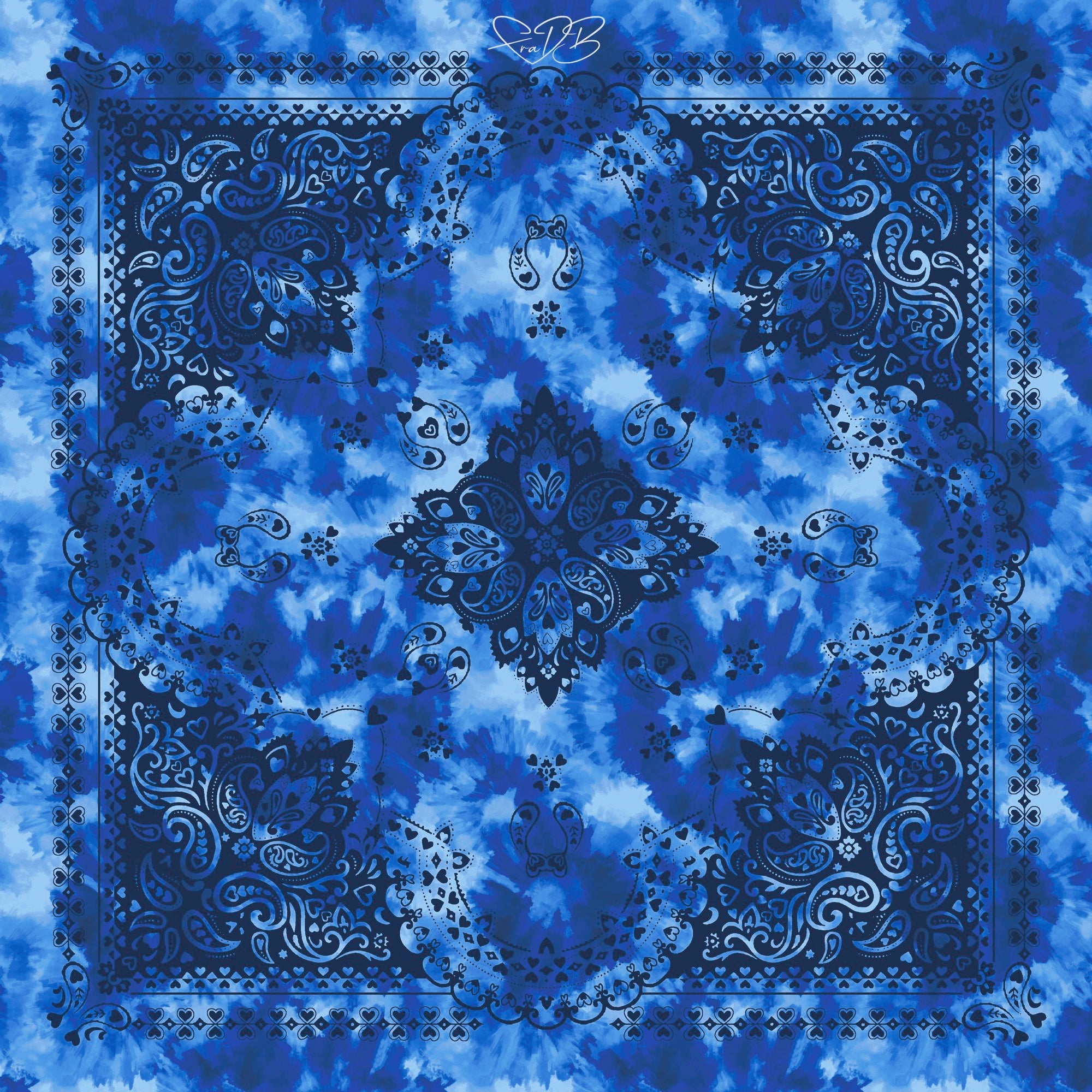 Foulard Lovelytiedye