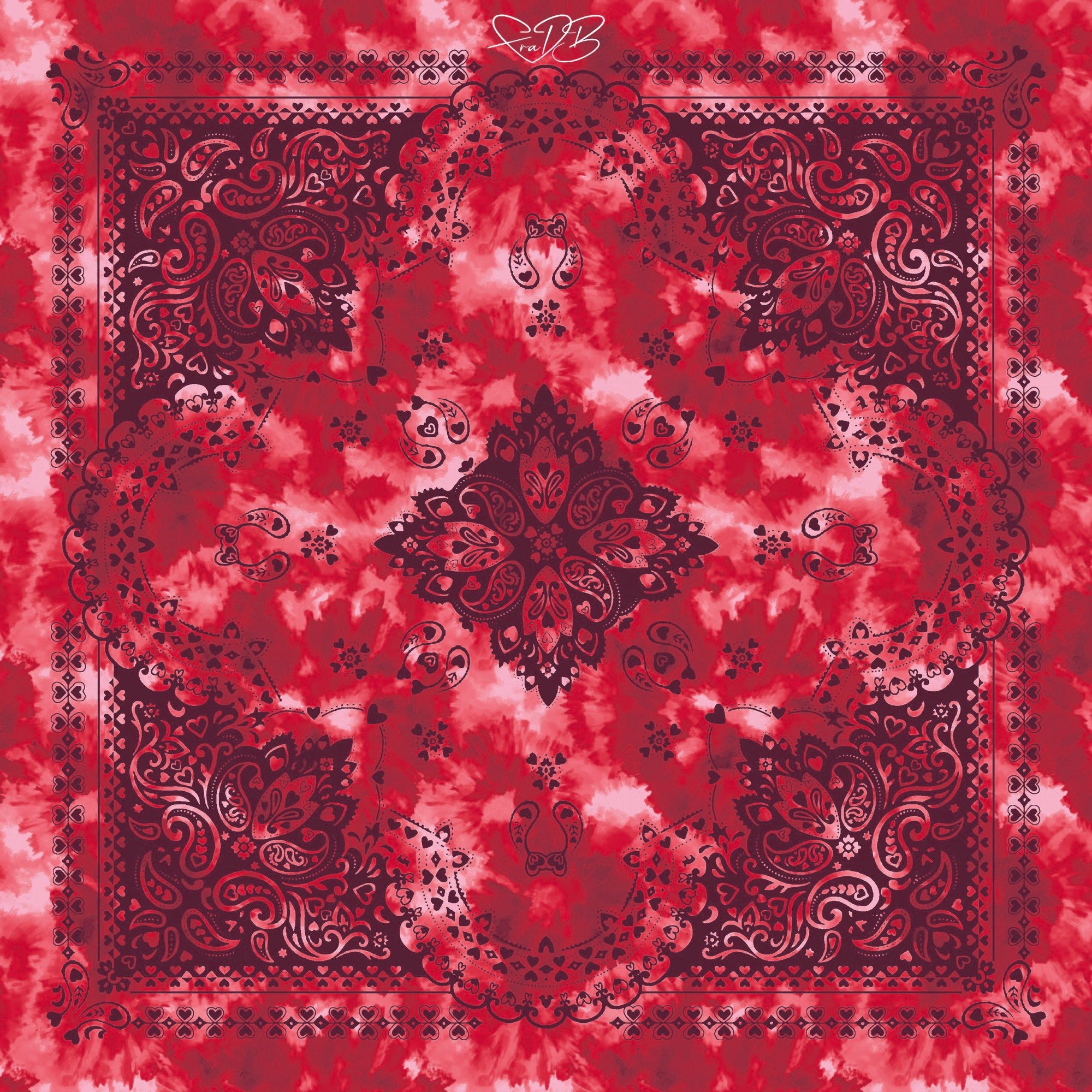 Foulard Lovelytiedye